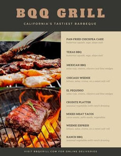 Menu Design Service
