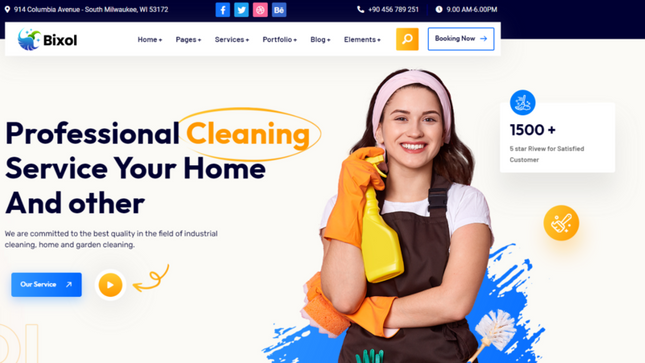 Service Business Website