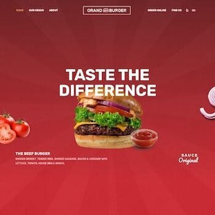 Restaurant & Food Service Website Design Service