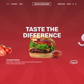 Restaurant & Food Service Website Design Service