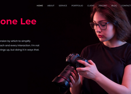 Portfolio Website Design Premium