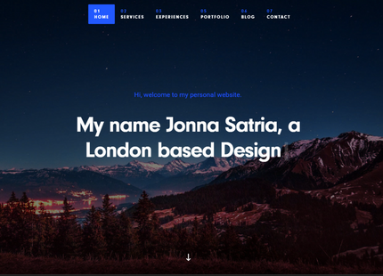 Portfolio Website Design Premium