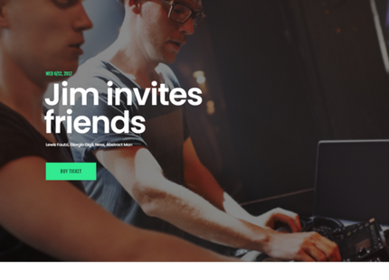 Event Website Design