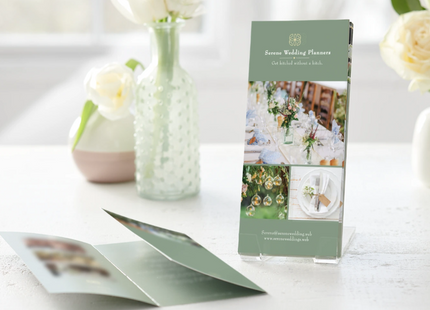 Tri-Fold Menu
