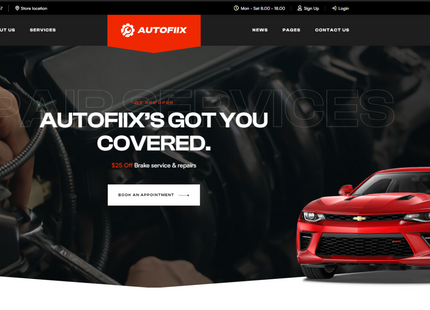 Service Business Website