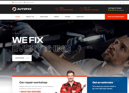 Service Business Website