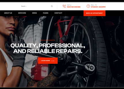 Service Business Website