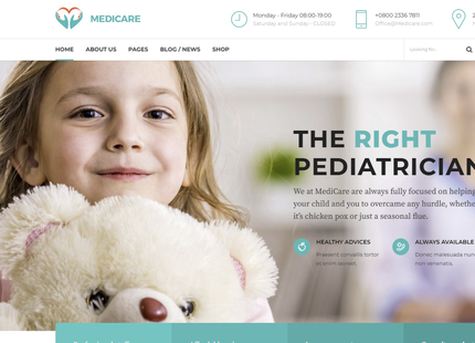 Healthcare Website Design