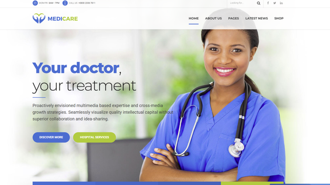 Healthcare Website Design