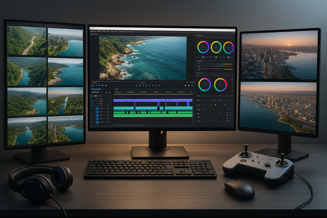 Drone Footage Editing