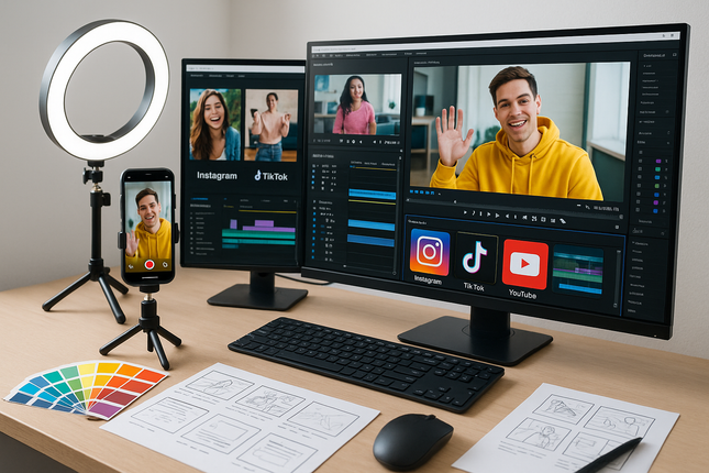 Social Media Video Editing